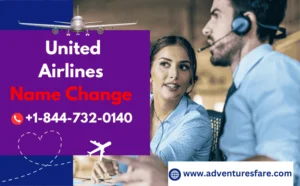 United Airlines Name Change Policy